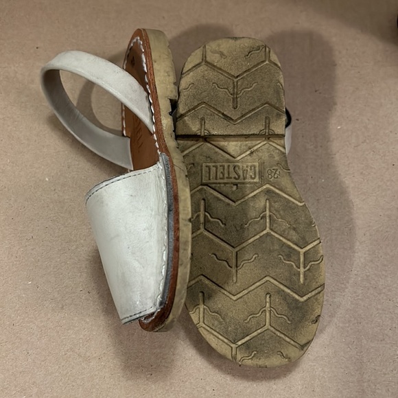CASTELL Handmade MIBO Menorca TAUPE KIDS AVARCAS size EU 28 US 11 - Picture 7 of 12